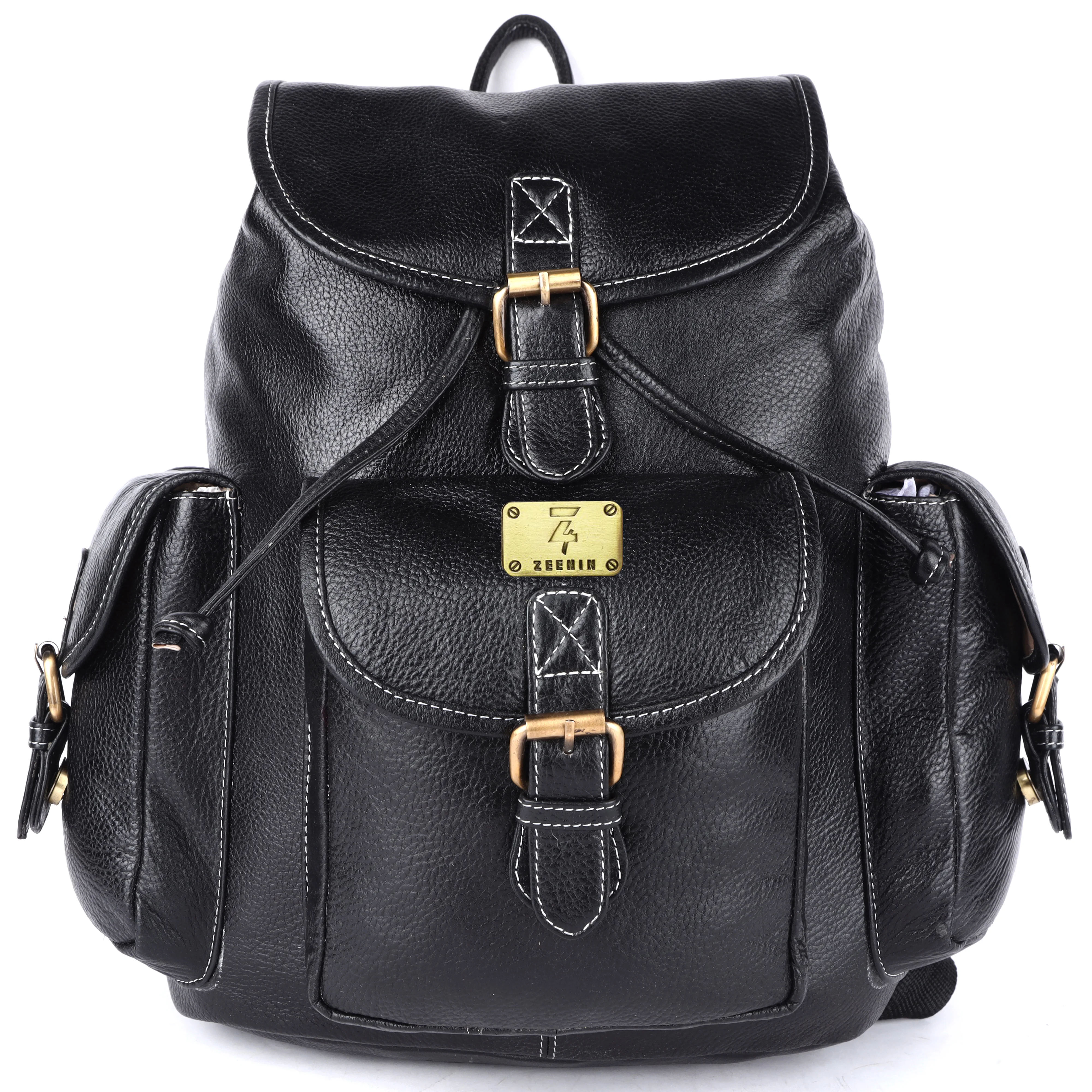 Genuine Leather Backpack