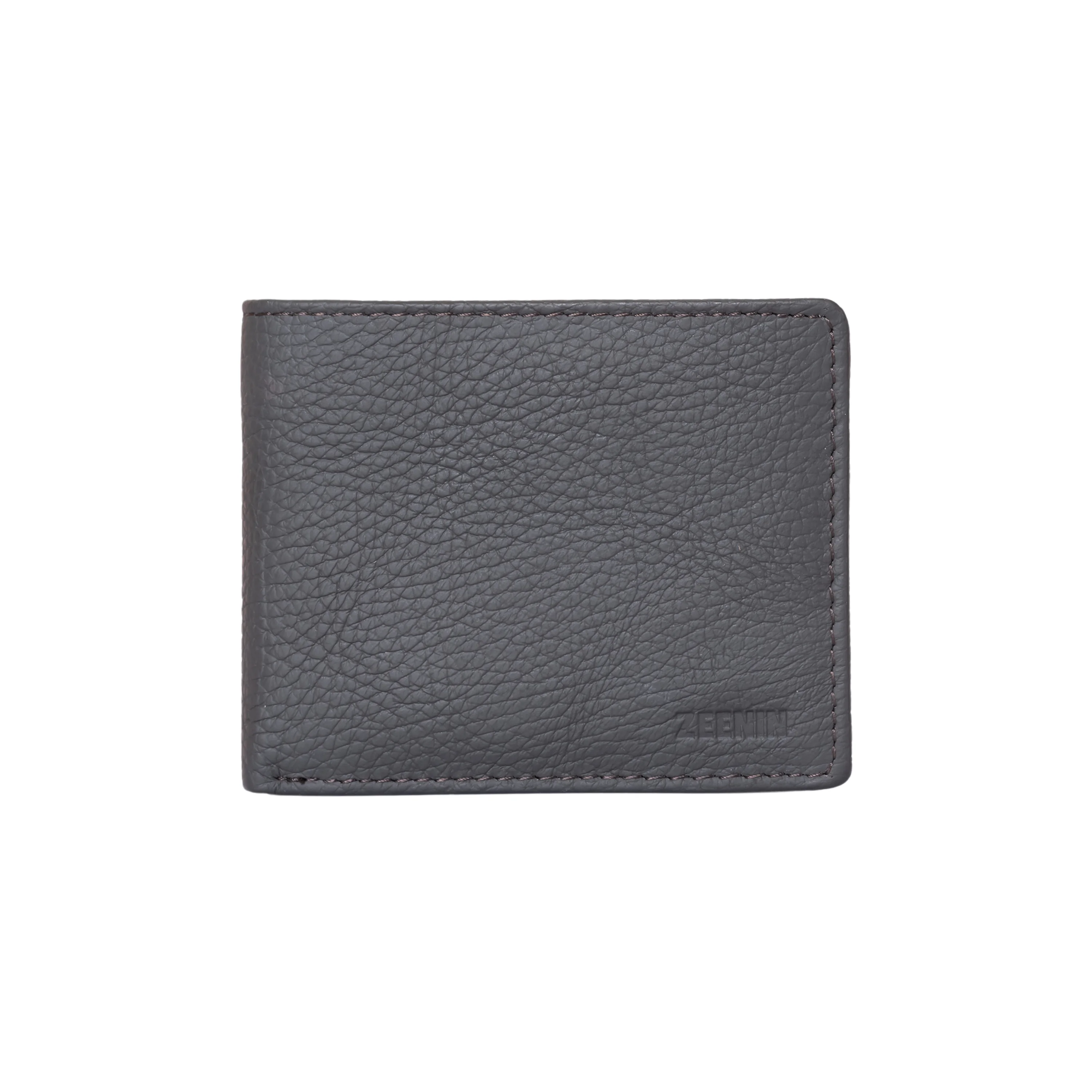 Leather Wallet with Coin Pocket
