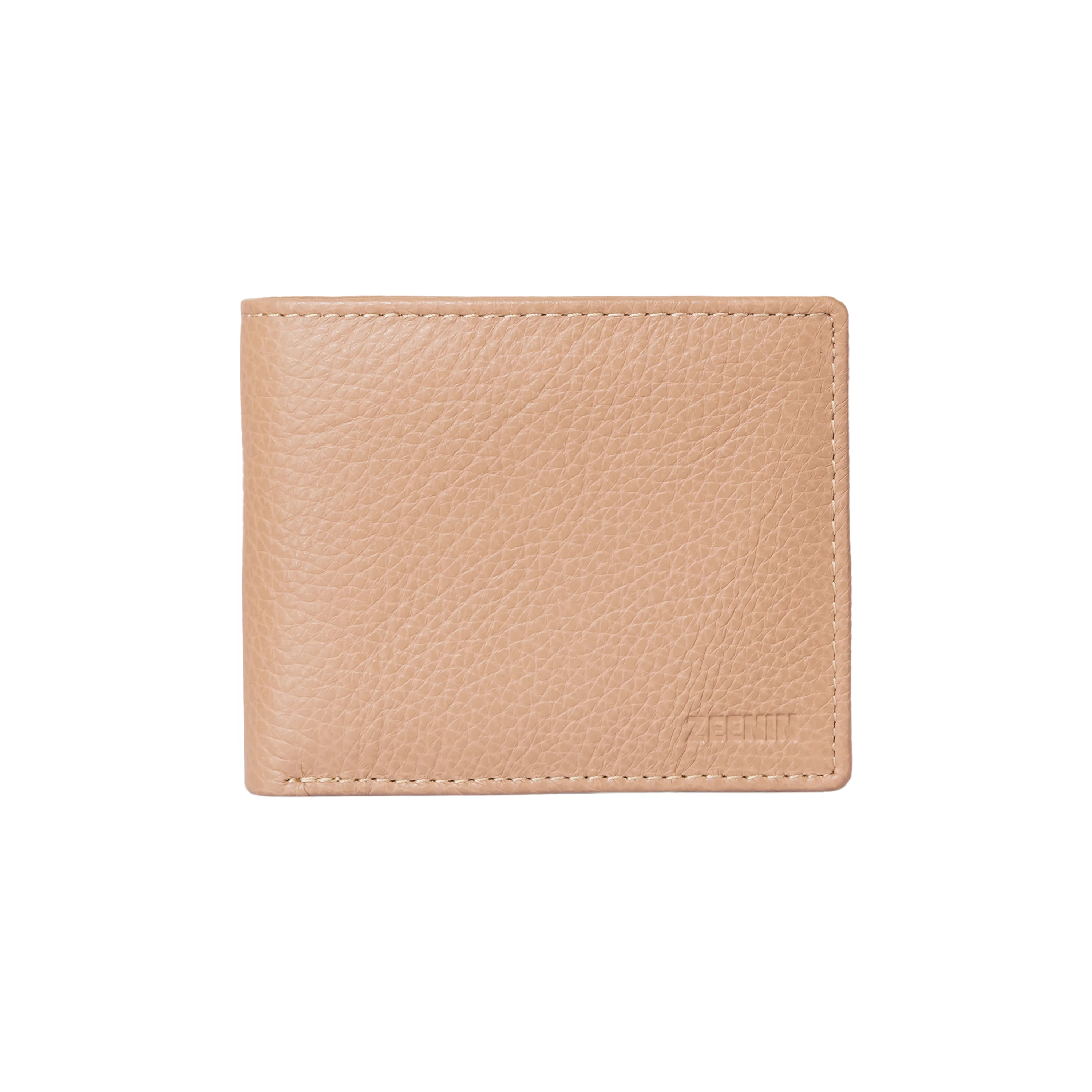 Leather Wallet with Coin Pocket