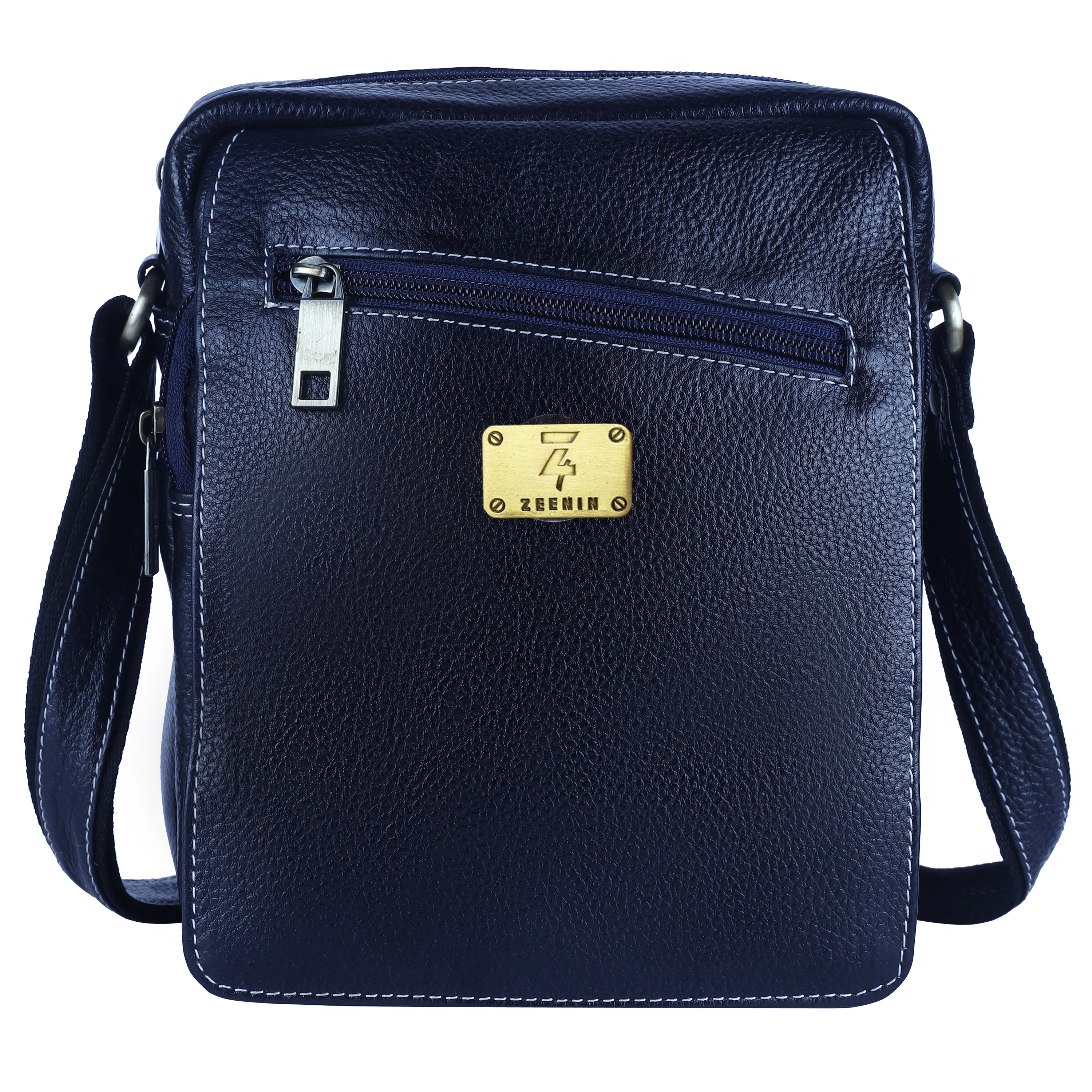 Leather Messenger Sling Bag