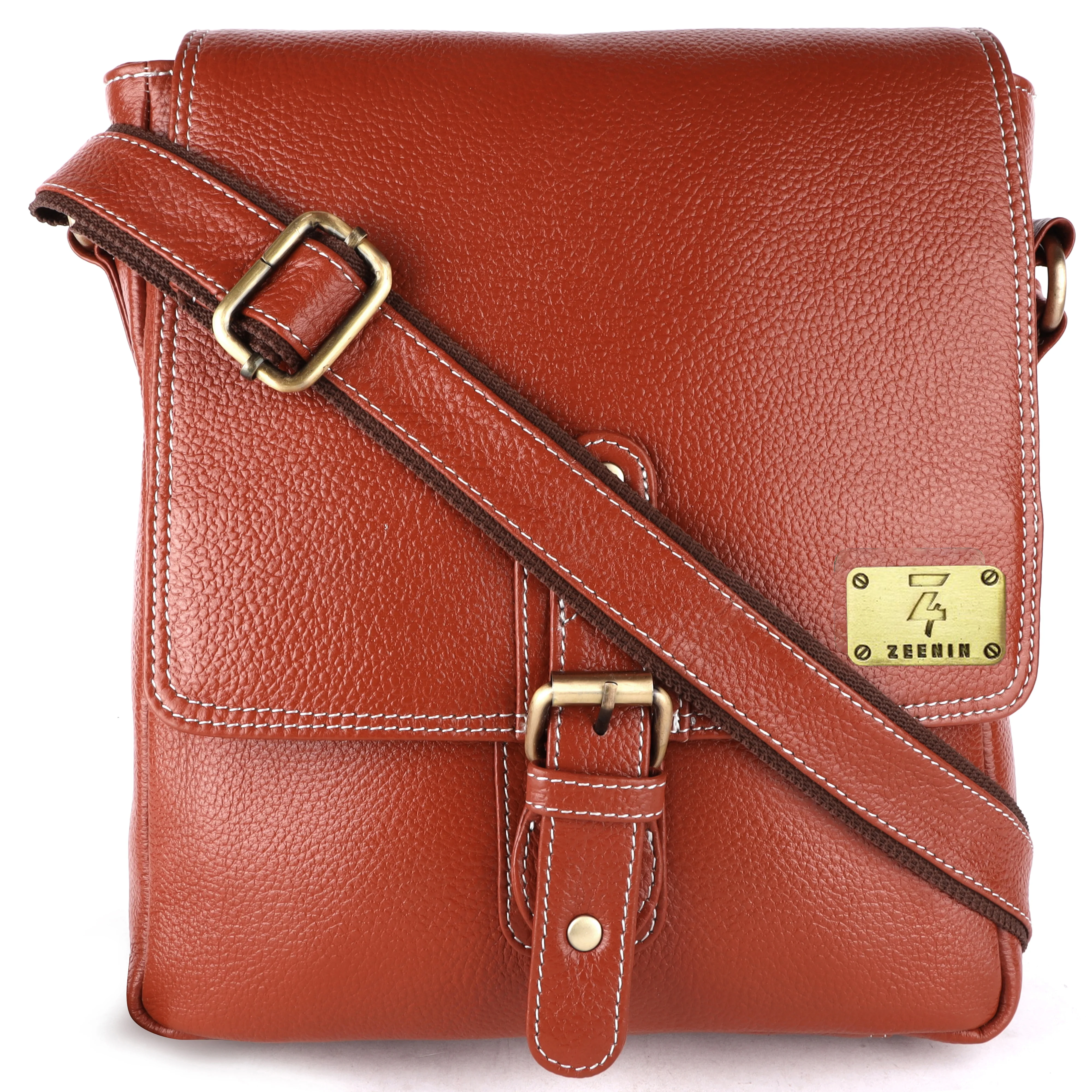 Leather Retro Style Sling Bag