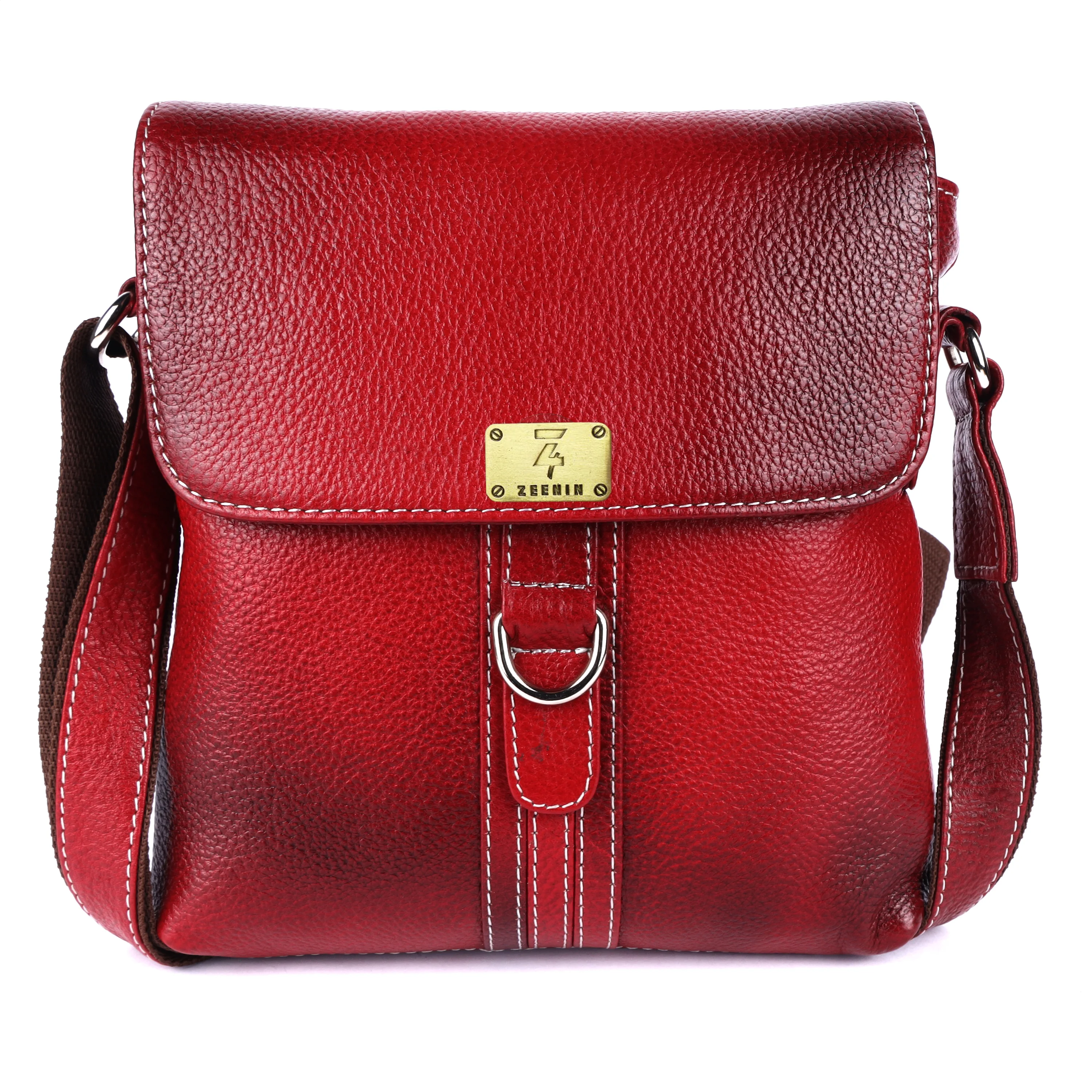 Leather Shoulder 9 inch Sling Bag