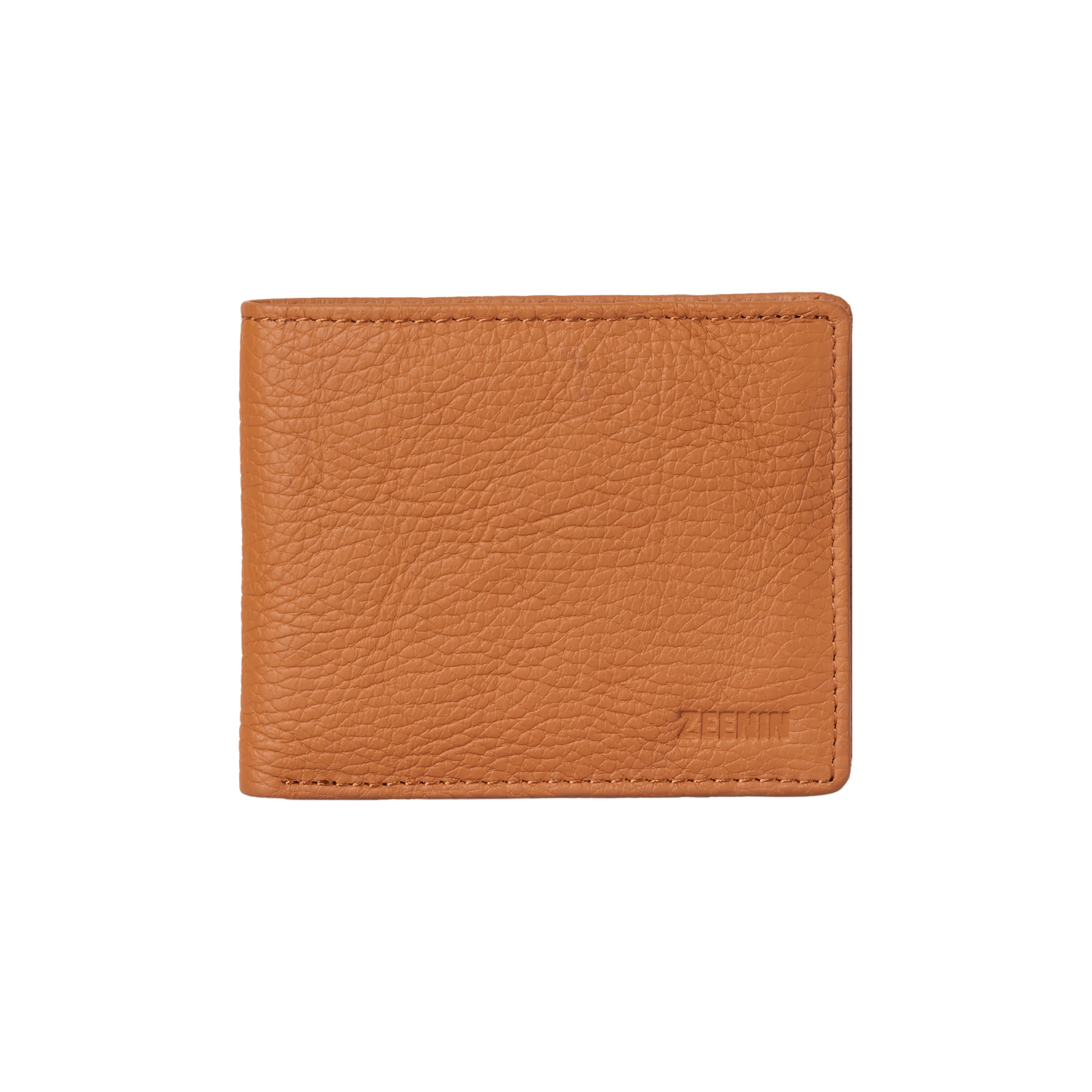 Leather Wallet with Coin Pocket